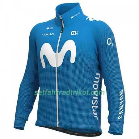 Radtrikot 2020 Movistar Team Langarm N001